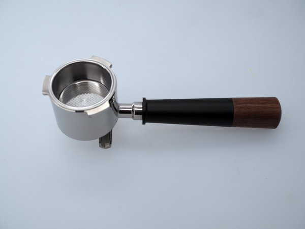 OUTLET - Portafiltr z podwójną wylewką AVX do ekspresów DeLonghi Dedica - 51mm