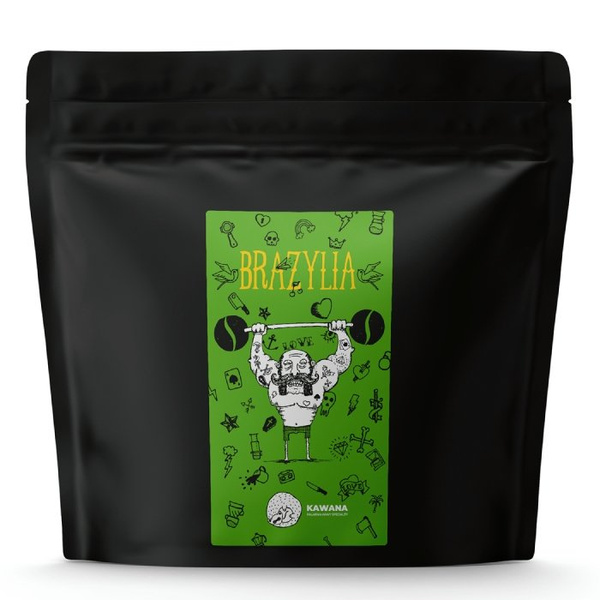 Kawa ziarnista Kawana Brazylia Paraiso 250g - NIEDOSTĘPNY