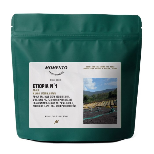 Kawa ziarnista Momento Etiopia Nº2 Adola 250g - NIEDOSTĘPNY