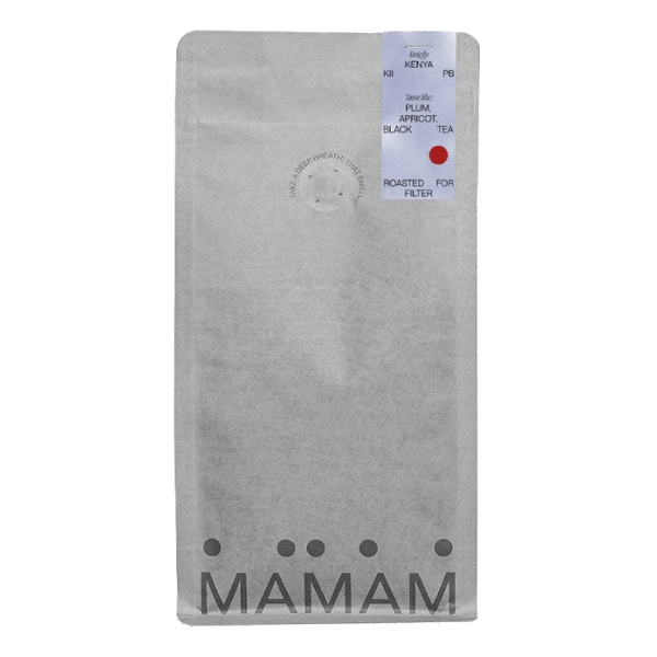 Kawa ziarnista MAMAM Kenia KII PB Filtr 250g