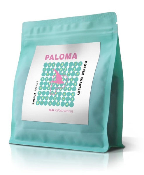Kawa ziarnista Paloma Rwanda Rushashi 250g - NIEDOSTĘPNY