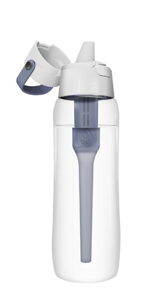 ZESTAW - Butelka filtrująca Dafi SOLID 0,7 l + filtr węglowy + 3 x Filtr do butelki DAFI - Jeansowy