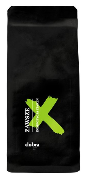 Kawa ziarnista Dobra ZAWSZE - Kompozycja Ziaren 1kg
