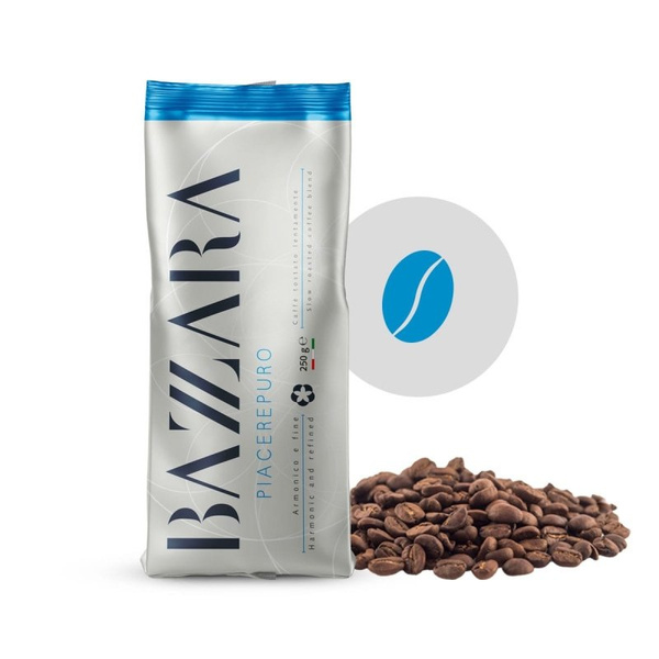 Kawa ziarnista Bazzara PIACEREPURO 250g
