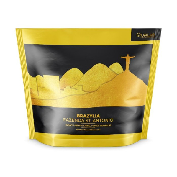 Kawa ziarnista Qualia Brazylia Fazenda St. Antonio 250g - NIEDOSTĘPNY