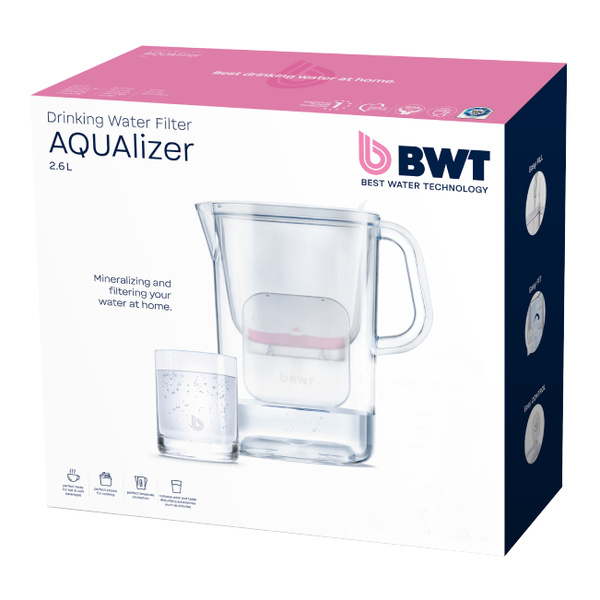 Dzbanek filtrujący wodę BWT AQUAlizer 2.6 l - bez wkładu