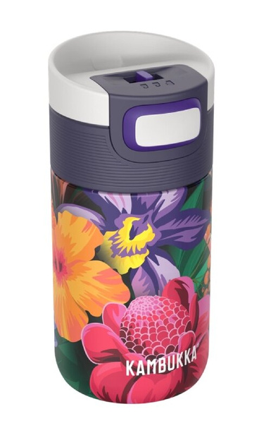 Kubek termiczny Kambukka Etna 300ml - Flower Power