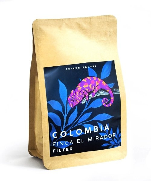 Kawa ziarnista Świeżo Palona Colombia El Mirador Cold Fermentation Washed 200g  -NIEDOSTĘPNY