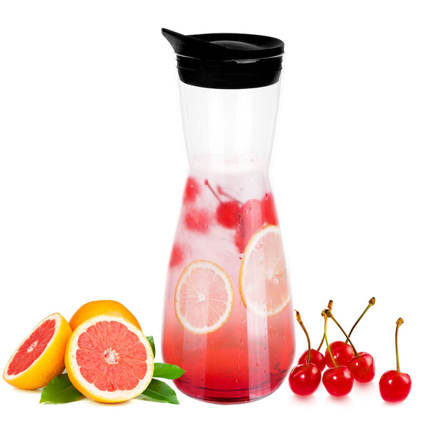 Szklana karafka z silikonowym korkiem Altom 1L