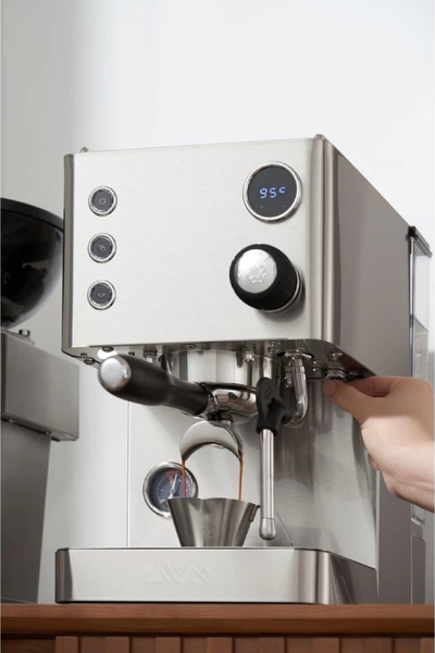 Ekspres do kawy AVX HERO X 2025 - Stalowy