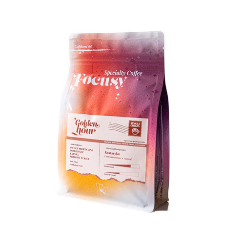 Kawa ziarnista Focusy GOLDEN HOUR - owocowe espresso 250g