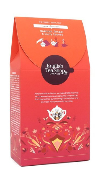Owocowa herbata English Tea Shop Beetroot Ginger & Curry Leaves 15x2g - NIEDOSTĘPNY