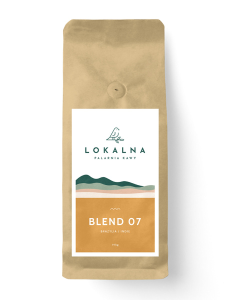 Kawa ziarnista Lokalna Palarnia Kawy Blend 07 1kg