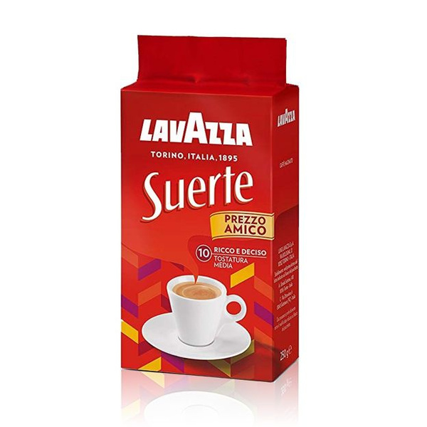 OUTLET - Kawa mielona Lavazza Suerte 250g