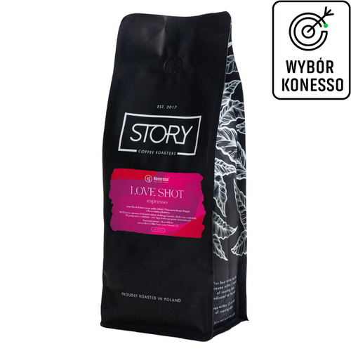 Kawa ziarnista Story Love Shot 1kg