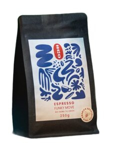 Kawa ziarnista ZAO Coffee Funky Move 250g – NIEDOSTĘPNY - opinie w konesso.pl