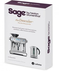 Odkamieniacz do ekspresu SAGE BES007 4x25g – NIEDOSTĘPNY