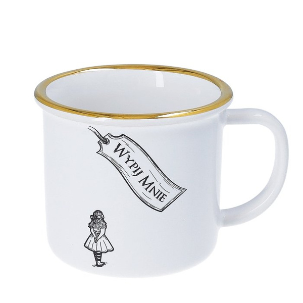 Emaliowany kubek z kolekcji Costa Coffee 180 ml - wzór 3