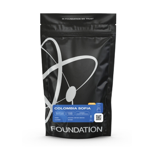 Kawa ziarnista Foundation Coffee Roasters Colombia Sofia Filtr 250g
