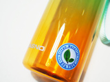 OUTLET - Butelka na wodę Casno Aura 560 ml - Zielono-pomarańczowa