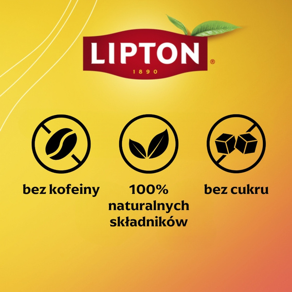OUTLET - Herbata owocowa Lipton Brzoskwinia i marakuja 20 torebek