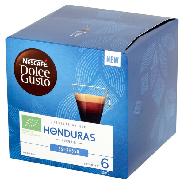 Kapsułki Nescafé Dolce Gusto Honduras Corquin Espresso 12 sztuk - NIEDOSTĘPNY 