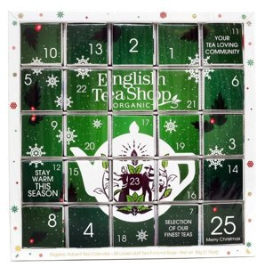 Kalendarz adwentowy English Tea Shop Green Puzzle 25x2g - NIEDOSTĘPNY