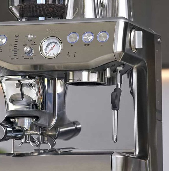 Ekspres do kawy Sage Express Impress SES876BSS + GRATIS PAKIET BARISTY