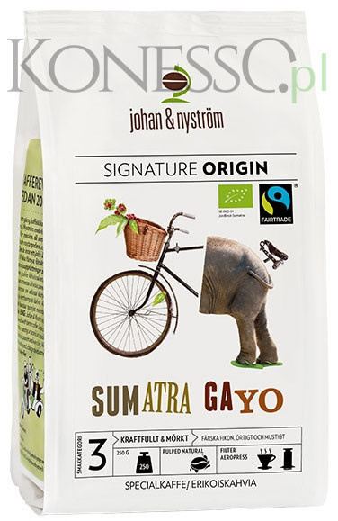 Kawa ziarnista Johan & Nyström Sumatra Gayo Mountain 250g - NIEDOSTĘPNY 
