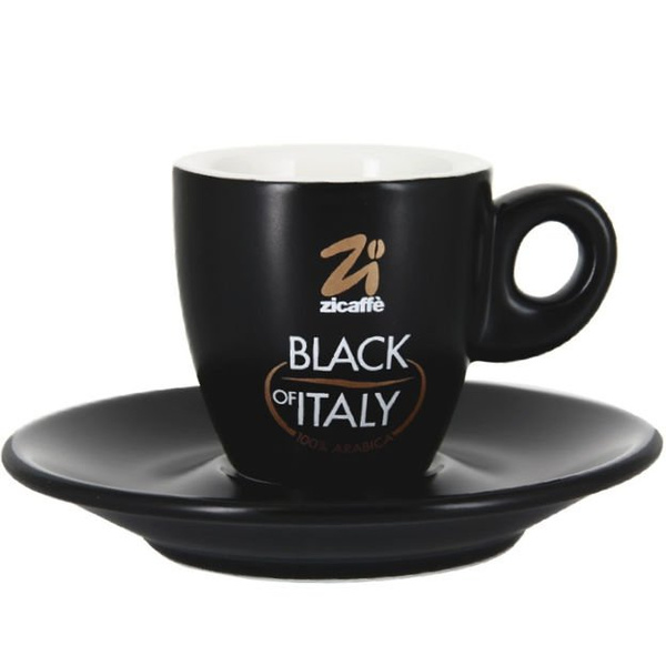 Filiżanka do espresso Zicaffe Black of Italy 70 ml