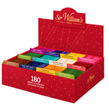 Tekturowy prezenter z herbatami Sir Williams Tea - 180 saszetek