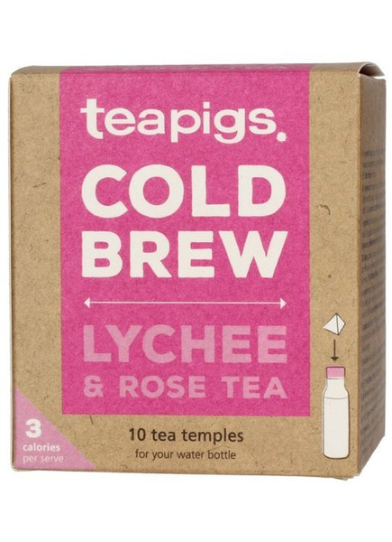 Owocowa herbata teapigs Lychee & Rose - Cold Brew 10x2,5g