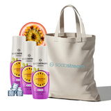 Zestaw Syrop SodaStream Marakuja 3x440 ml - Bez Cukru + Torba