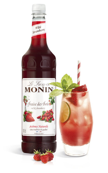 Syrop WILD STRAWBERRY MONIN 1L - poziomkowy - NIEDOSTĘPNY