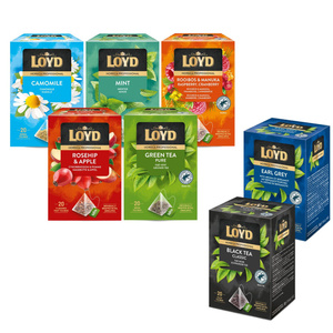 ZESTAW - Herbaty Loyd HORECA Professional - 7 sztuk