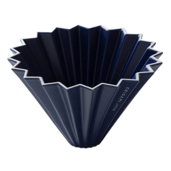 Ceramiczny Origami Dripper M - Granatowy