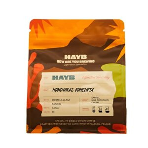 Kawa ziarnista HAYB Honduras Johelyta Natural 250g - NIEDOSTĘPNY - opinie w konesso.pl