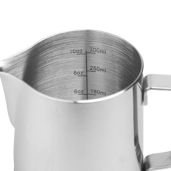 Dzbanek do spieniania mleka Rhinowares Stainless Steel Pro Pitcher - srebrny 360 ml