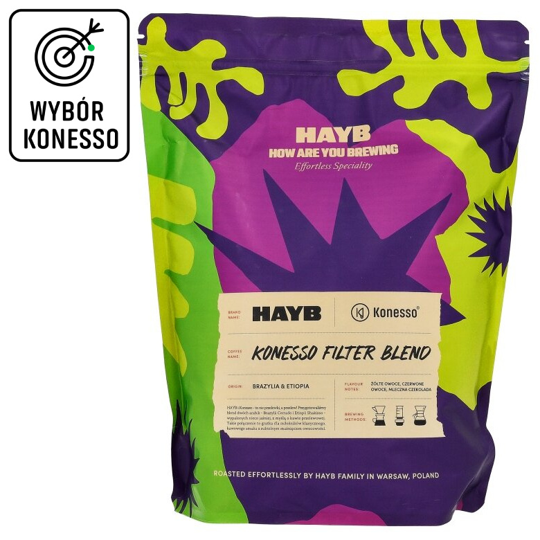Kawa ziarnista HAYB Konesso Filter Blend 1kg