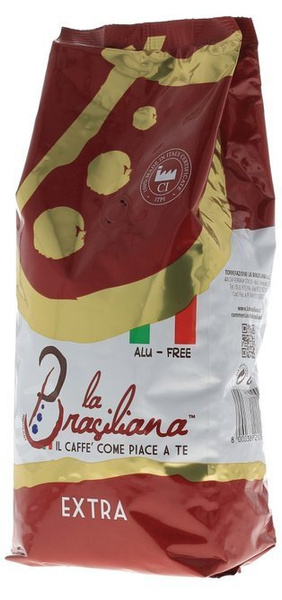Kawa ziarnista La Brasiliana Extra Eleonora 1kg