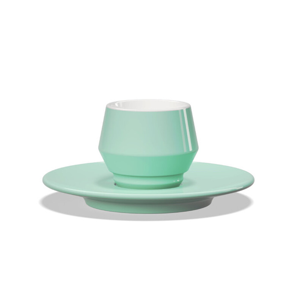 Filiżanka Club House Maniko 70 ml - Turkusowa