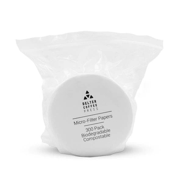 Papierowe filtry Delter Coffee Press - 300 szt.