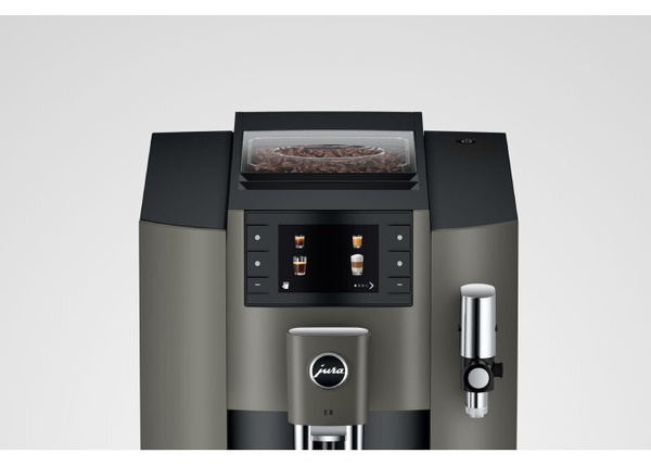 Ekspres do kawy Jura E8 Dark Inox (EC) + 2KG KAWY GRATIS