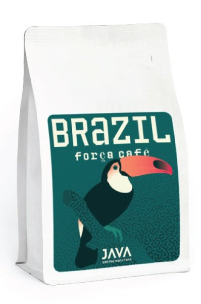 Kawa ziarnista Java Brazylia Forca Cafe FILTR 250g - NIEDOSTĘPNY