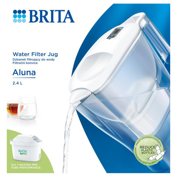 Dzbanek filtrujący BRITA Aluna MAXTRA PRO Pure Performance 2,5 L - Biały
