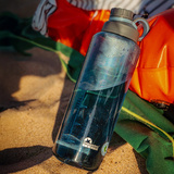 Butelka na wodę Majestic Sport James Clear 1500ml - Niebieska