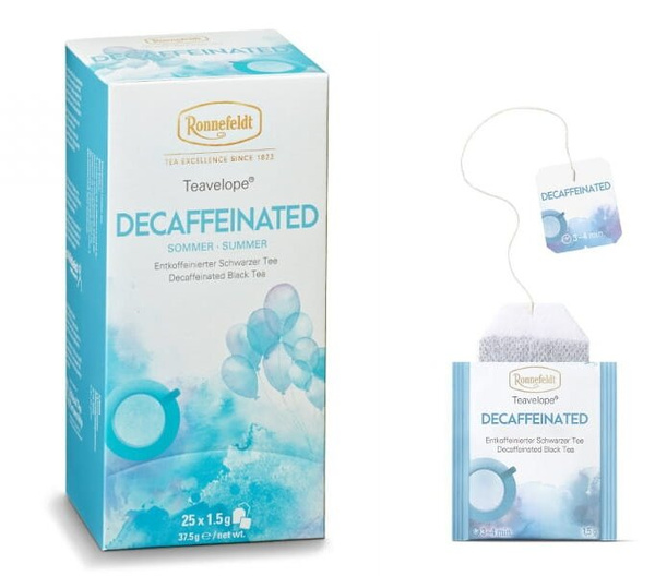 Czarna herbata Ronnefeldt Teavelope Decaffeinated 25x1,5g