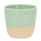 Ceramiczny kubek rower Pot Pot - Miętowy 200 ml