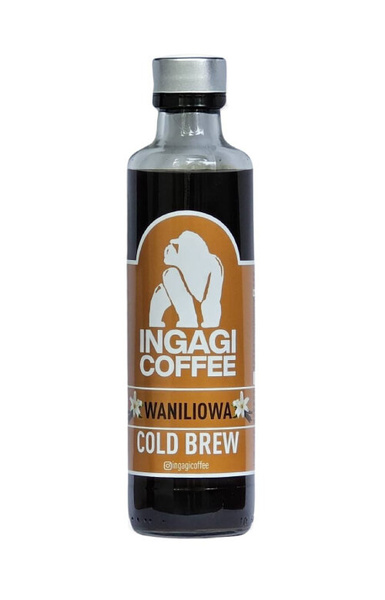 Cold Brew Ingagi Coffee Waniliowa 250 ml – NIEDOSTĘPNY