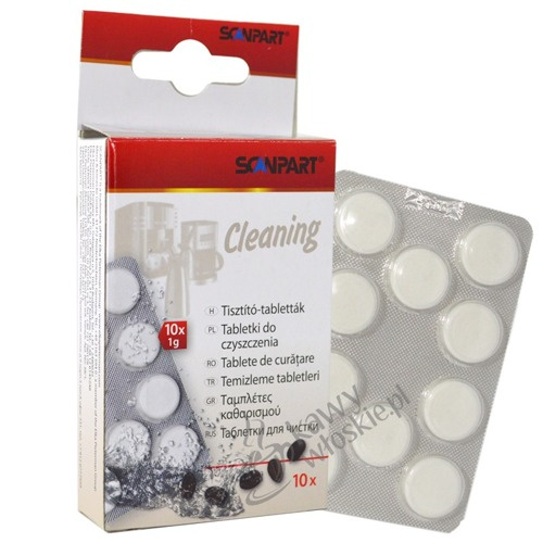 SCANPART - Uniwersalne tabletki czyszczące 10szt